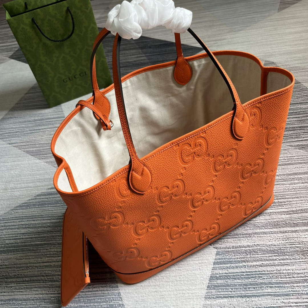 Gucci 726755 Jumbo GG large tote bag Orange - Default Title - View 8