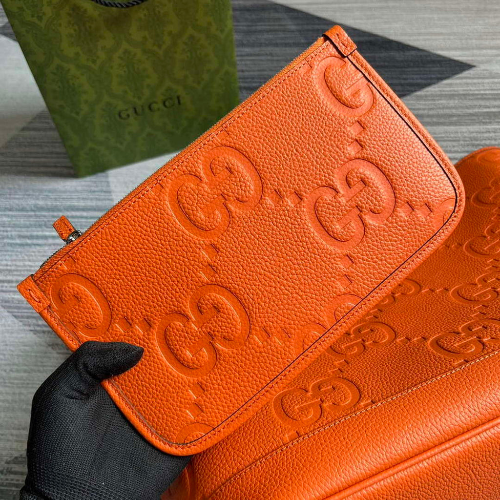 Gucci 726755 Jumbo GG large tote bag Orange