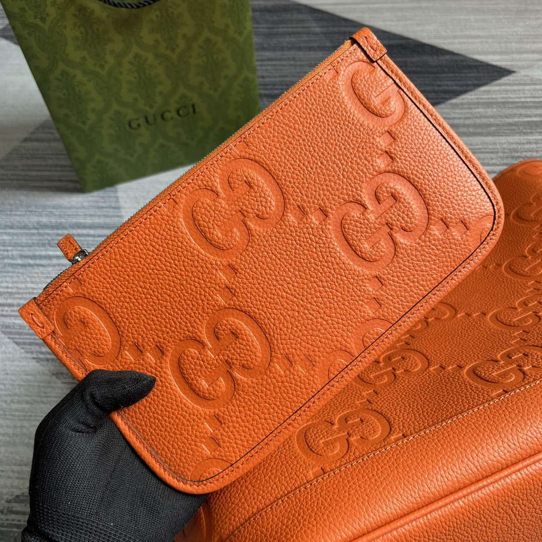 Gucci 726755 Jumbo GG large tote bag Orange - Default Title - View 9