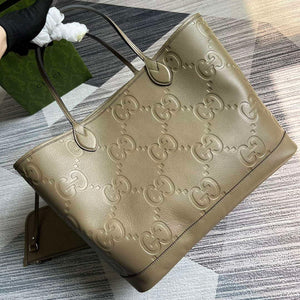 Gucci 726755 Jumbo GG large tote bag Taupe - Default Title - View 4