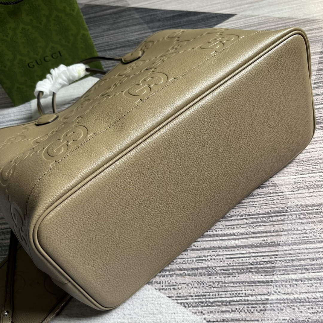 Gucci 726755 Jumbo GG large tote bag Taupe