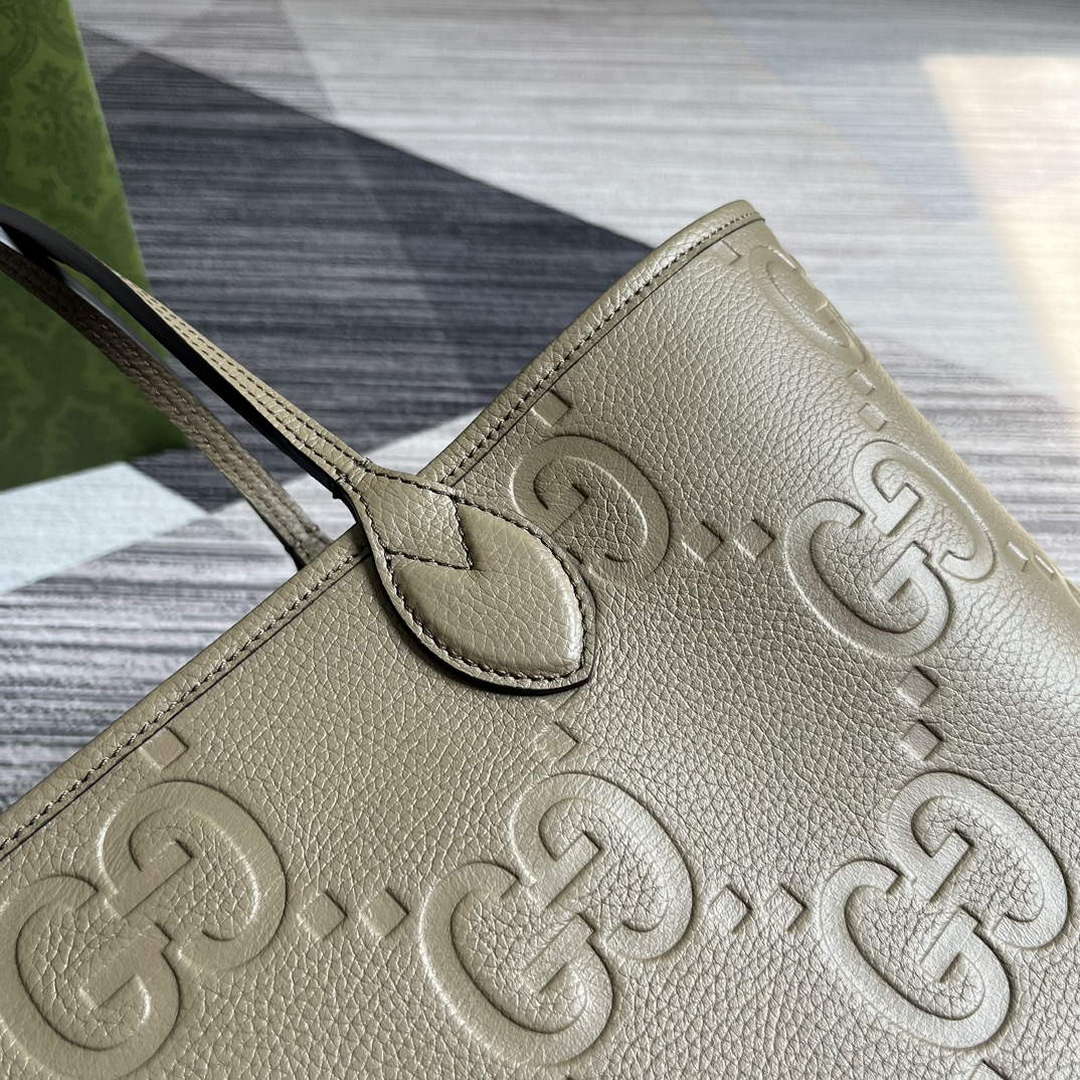 Gucci 726755 Jumbo GG large tote bag Taupe - Default Title - View 7