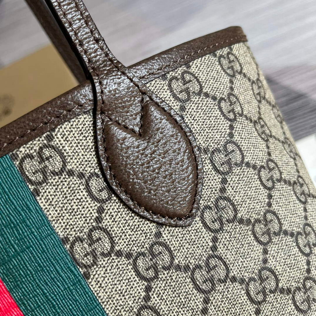 Gucci 726762 Ophidia Small Tote Bag Brown - Default Title - View 5