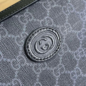 Gucci 726833 Messenger Bag With Interlocking G Black - Default Title - View 5