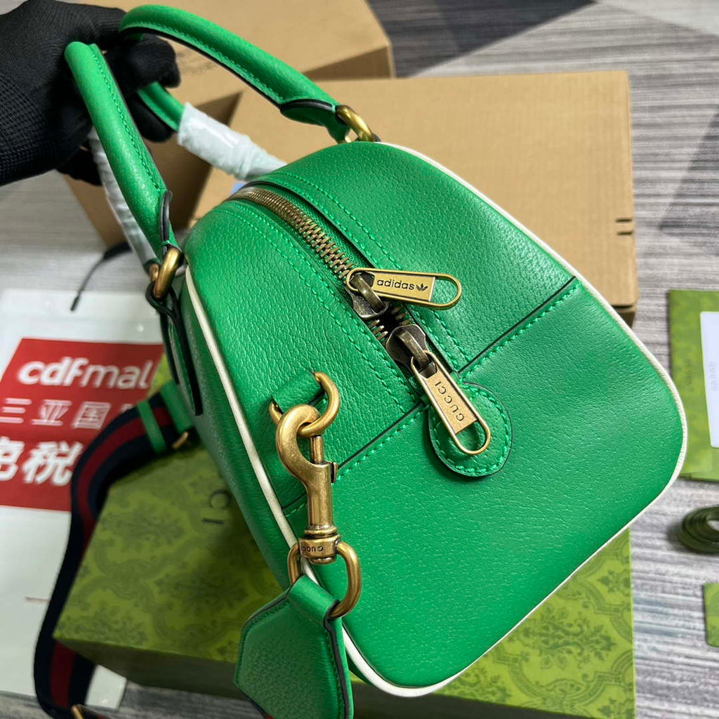 Gucci 727558 Adidas X Gucci Medium Duffle Bag Green