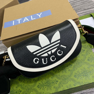 Gucci 727791 Adidas X Gucci Mini Bag Black - Default Title - View 4