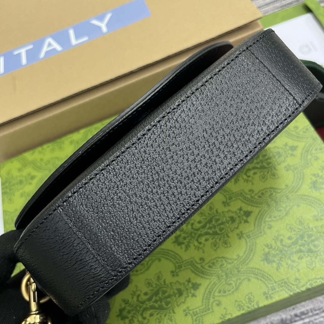 Gucci 727791 Adidas X Gucci Mini Bag Black