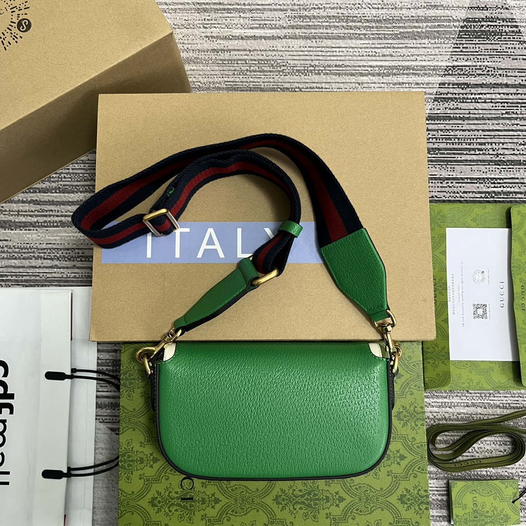 Gucci 727791 Adidas X Gucci Mini Bag Green - Default Title - View 2