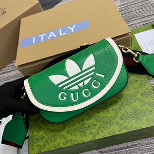 Gucci 727791 Adidas X Gucci Mini Bag Green - Default Title - View 4