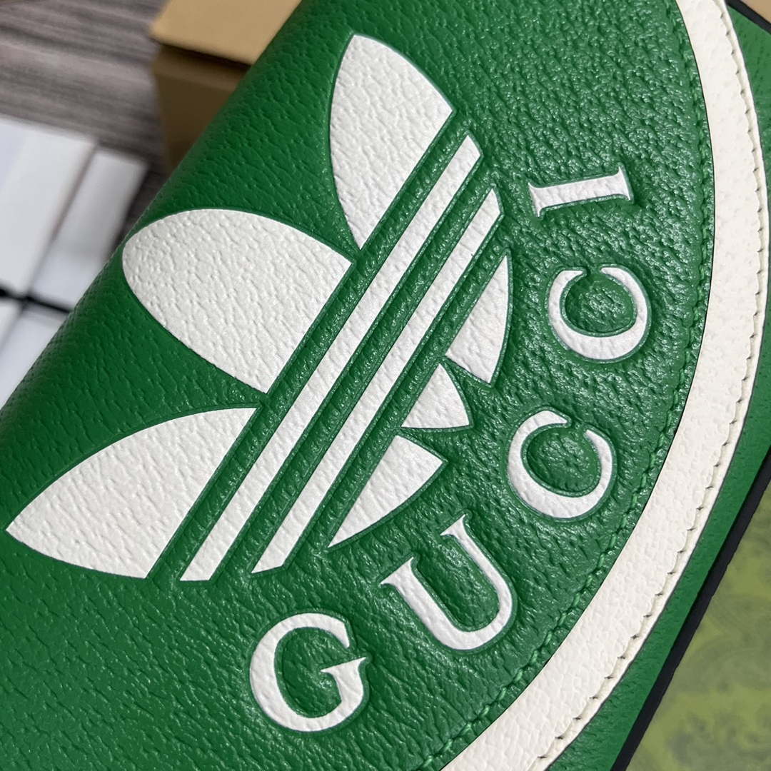 Gucci 727791 Adidas X Gucci Mini Bag Green - Default Title - View 5