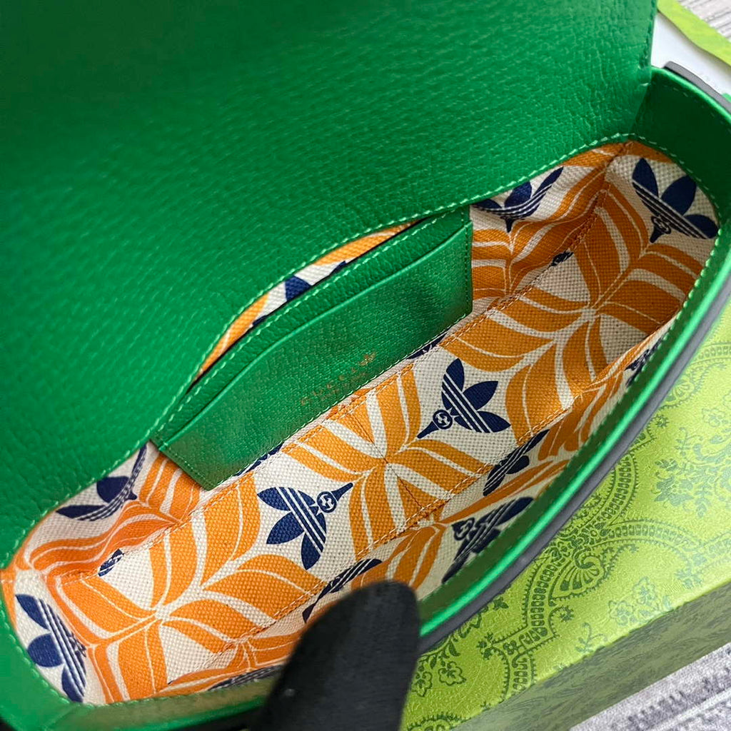 Gucci 727791 Adidas X Gucci Mini Bag Green