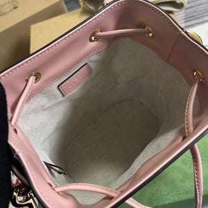 Gucci 728231 GG Matelass¨¦ Bucket Bag Light Pink - Default Title - View 8
