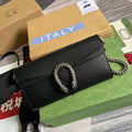 Gucci 731782 Dionysus small shoulder bag Black - Default Title - View 1