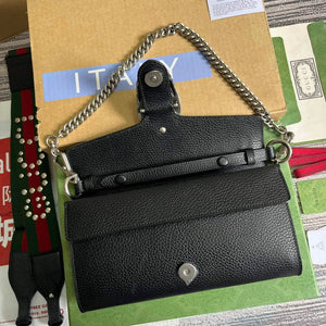 Gucci 731782 Dionysus small shoulder bag Black - Default Title - View 7