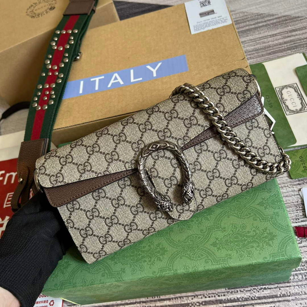 Gucci 731782 Dionysus small shoulder bag Brown