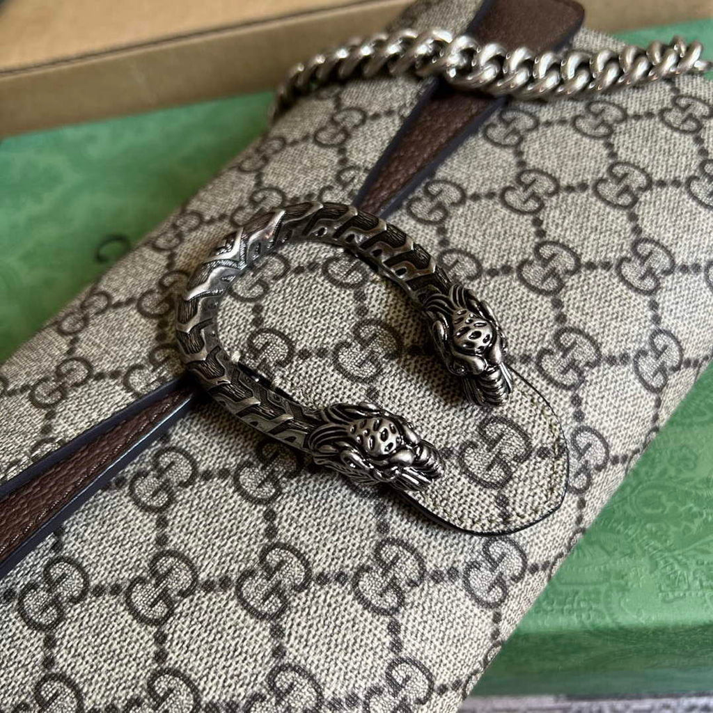 Gucci 731782 Dionysus small shoulder bag Brown