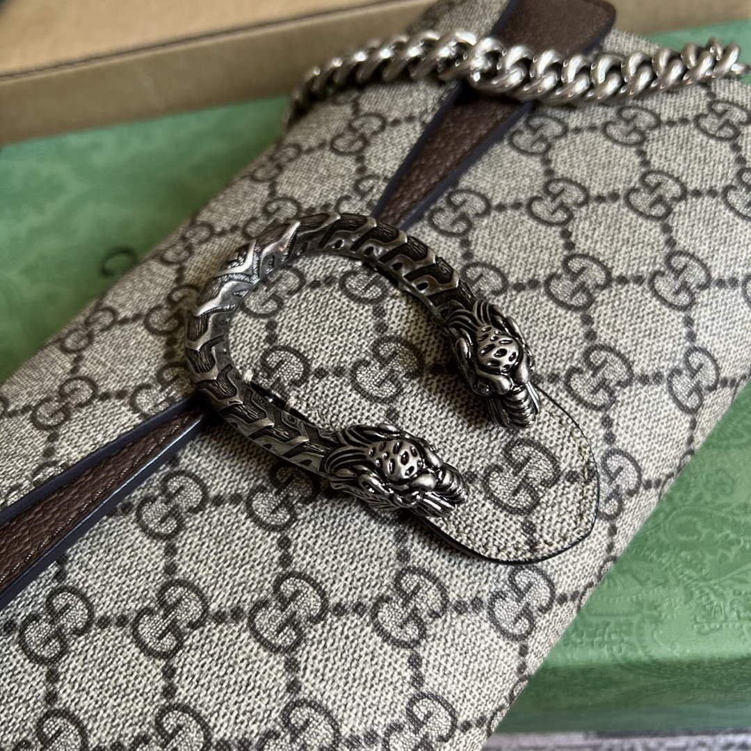 Gucci 731782 Dionysus small shoulder bag Brown