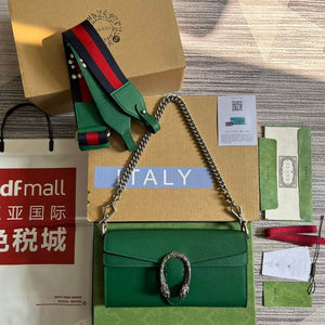 Gucci 731782 Dionysus small shoulder bag Green - Default Title - View 2