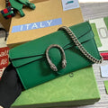 Gucci 731782 Dionysus small shoulder bag Green