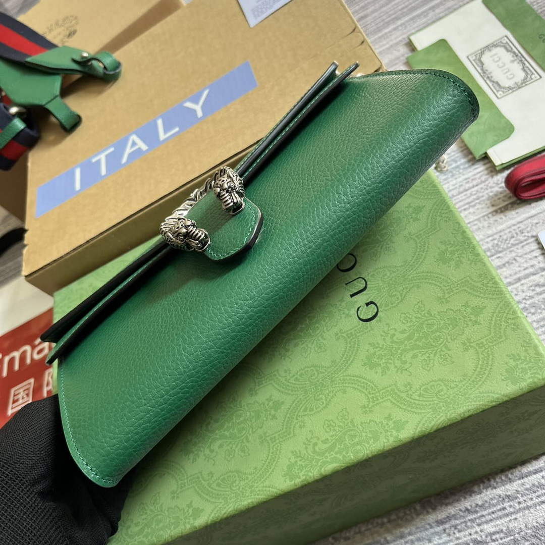 Gucci 731782 Dionysus small shoulder bag Green - Default Title - View 5
