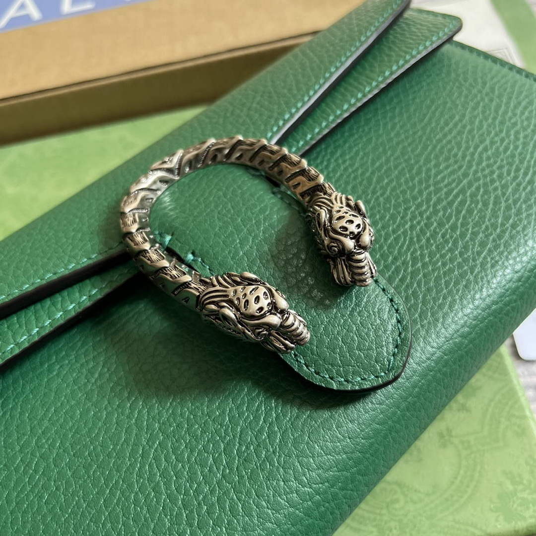 Gucci 731782 Dionysus small shoulder bag Green - Default Title - View 8