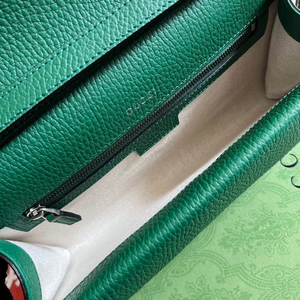 Gucci 731782 Dionysus small shoulder bag Green