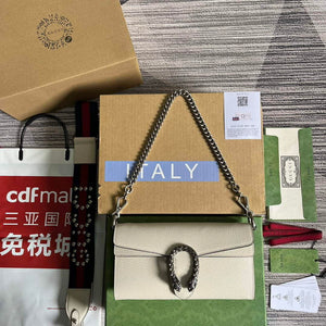 Gucci 731782 Dionysus small shoulder bag White - Default Title - View 2