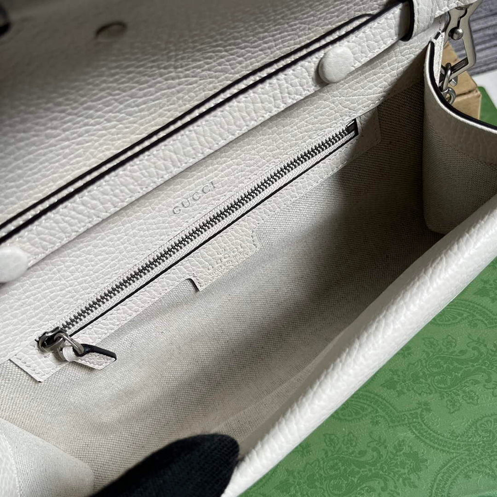 Gucci 731782 Dionysus small shoulder bag White