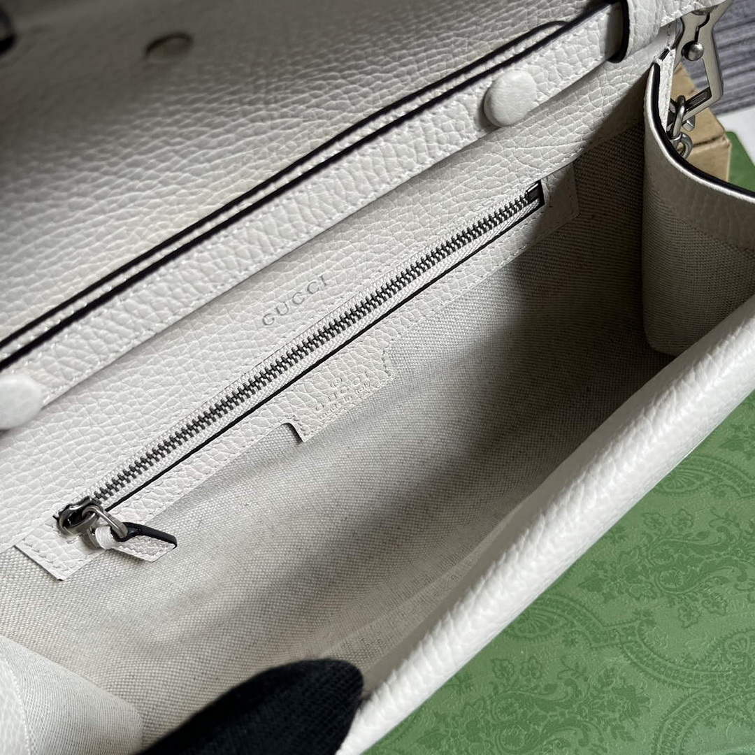 Gucci 731782 Dionysus small shoulder bag White