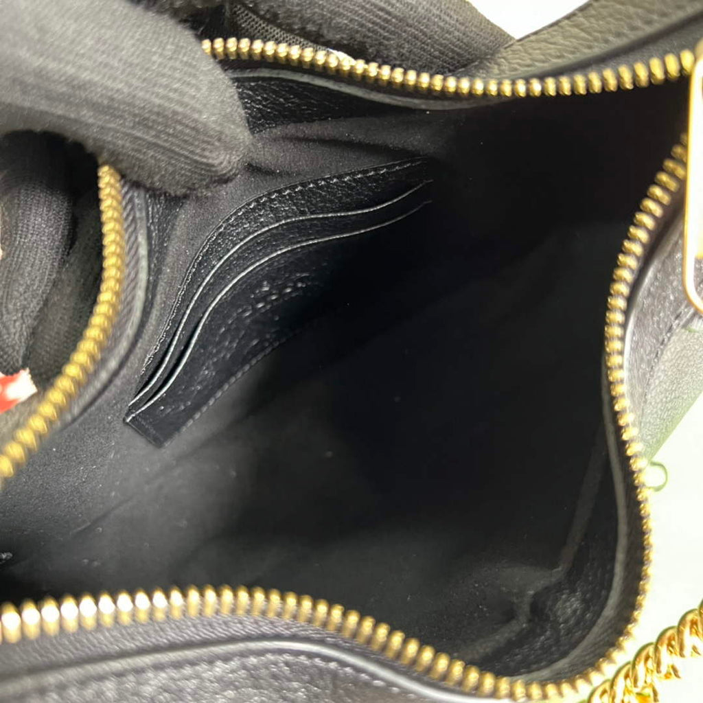 Gucci 731817 Aphrodite Small Shoulder Bag Black