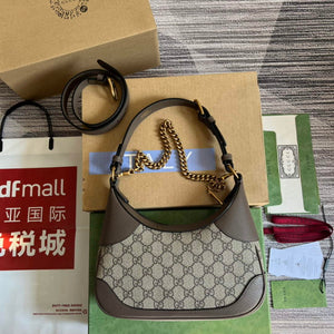 Gucci 731817 Aphrodite Small Shoulder Bag Brown - Default Title - View 2