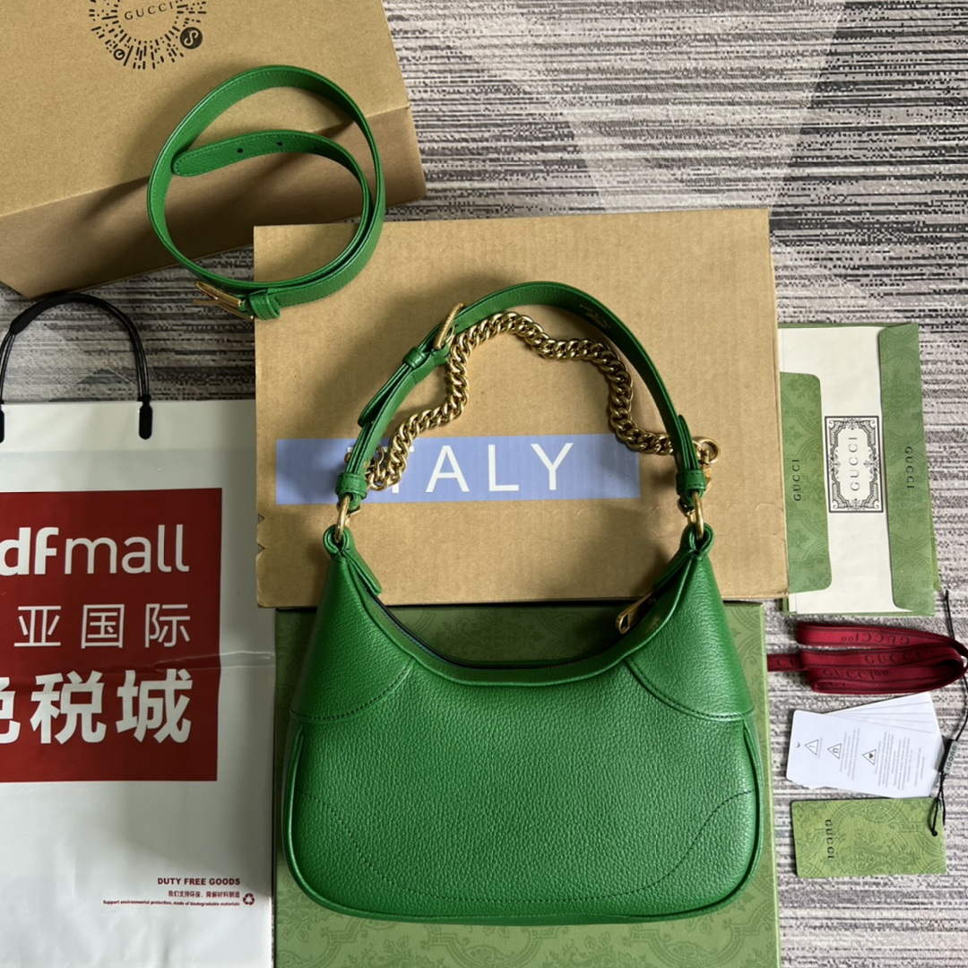 Gucci 731817 Aphrodite Small Shoulder Bag Green - Default Title - View 2