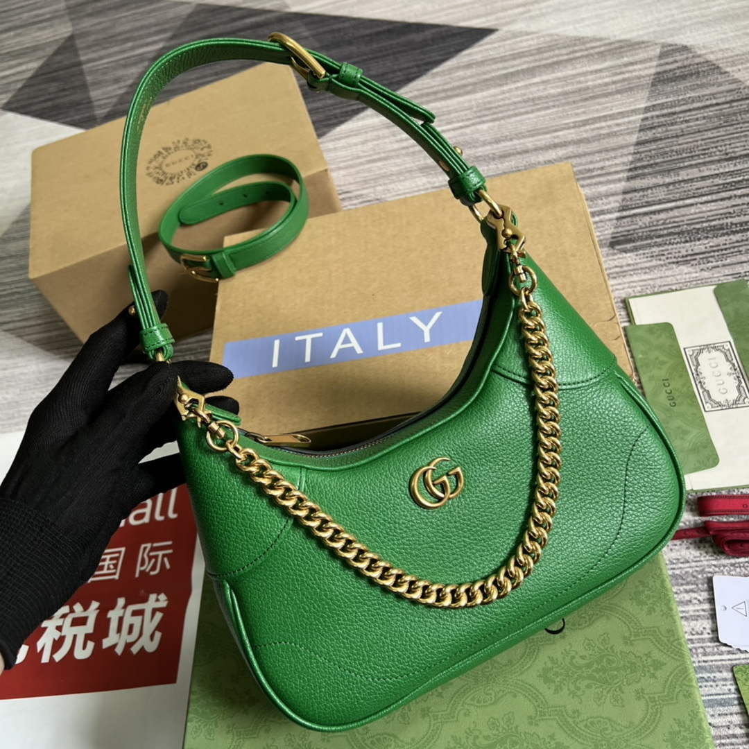 Gucci 731817 Aphrodite Small Shoulder Bag Green - Default Title - View 4