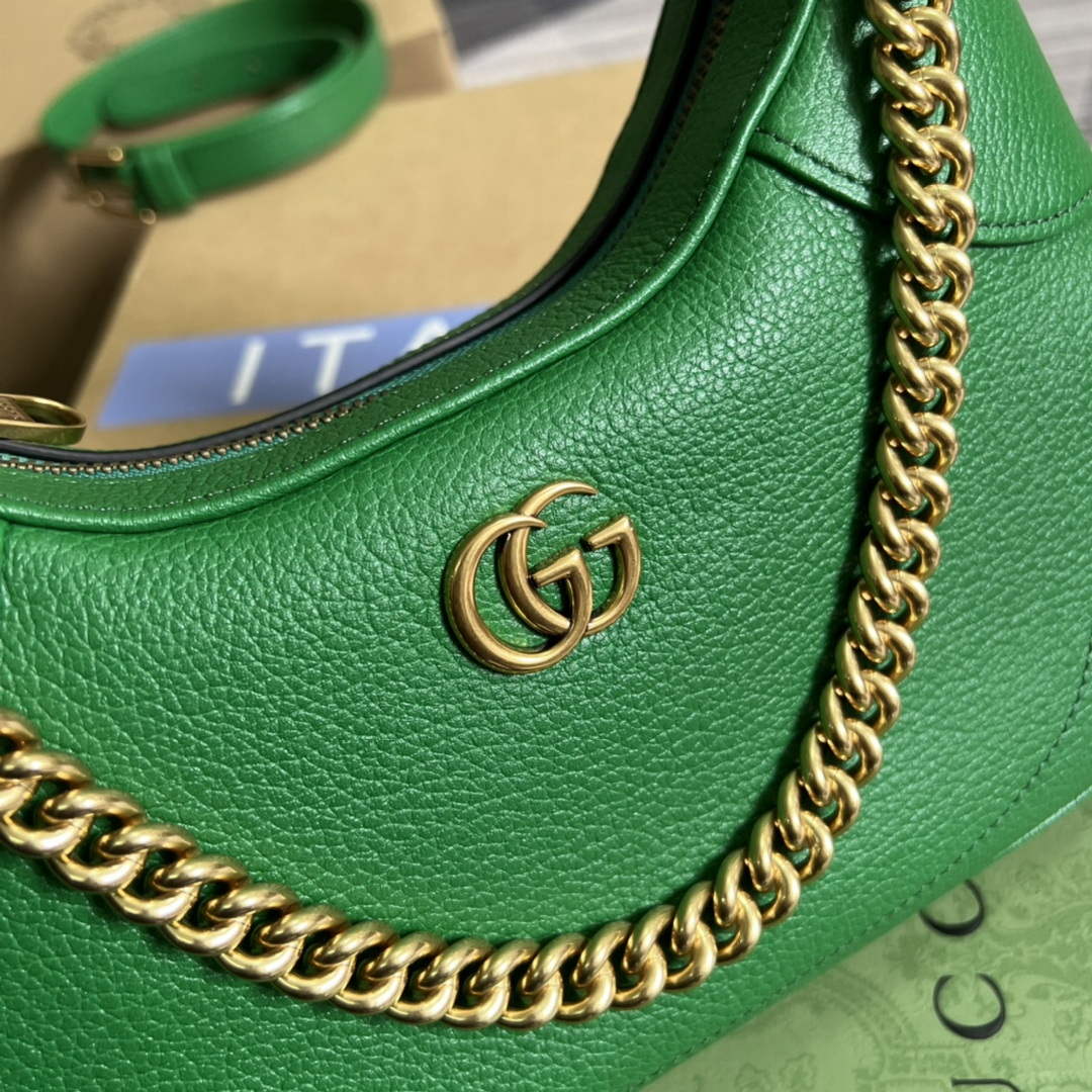 Gucci 731817 Aphrodite Small Shoulder Bag Green - Default Title - View 6