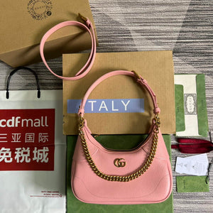 Gucci 731817 Aphrodite Small Shoulder Bag Light pink - Default Title - View 1