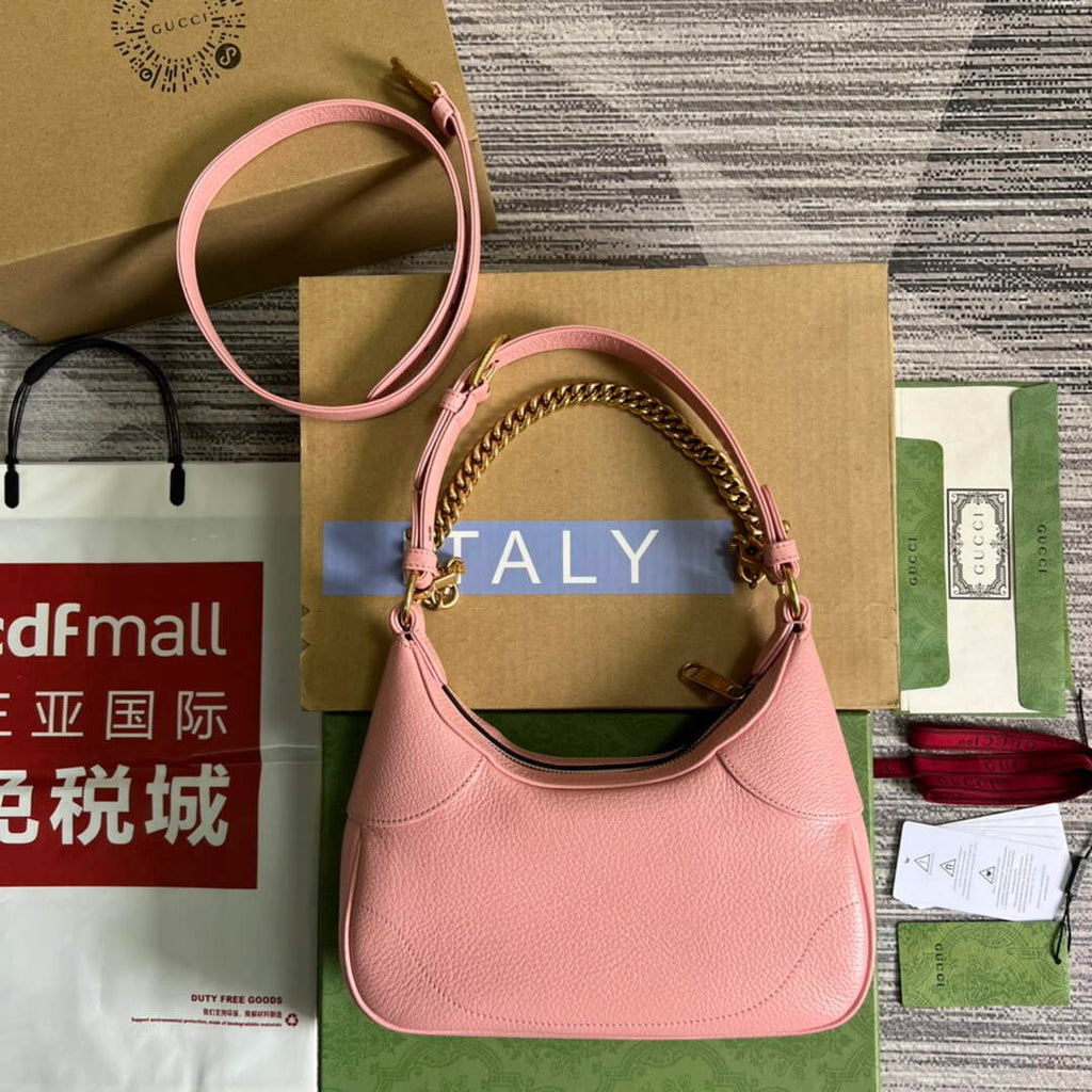 Gucci 731817 Aphrodite Small Shoulder Bag Light pink