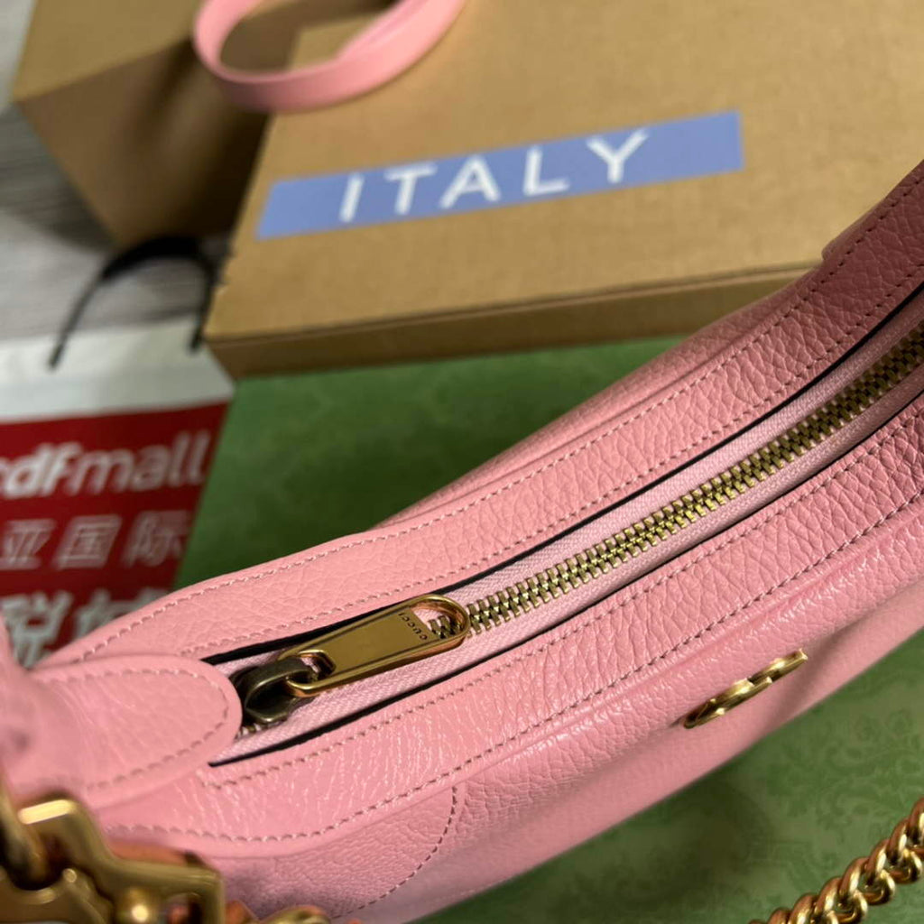 Gucci 731817 Aphrodite Small Shoulder Bag Light pink