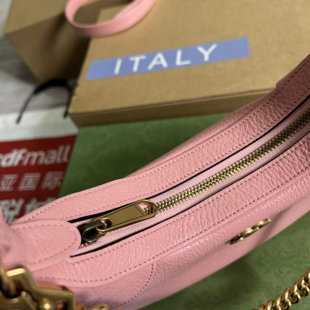 Gucci 731817 Aphrodite Small Shoulder Bag Light pink