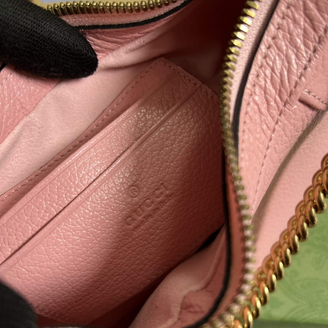 Gucci 731817 Aphrodite Small Shoulder Bag Light pink