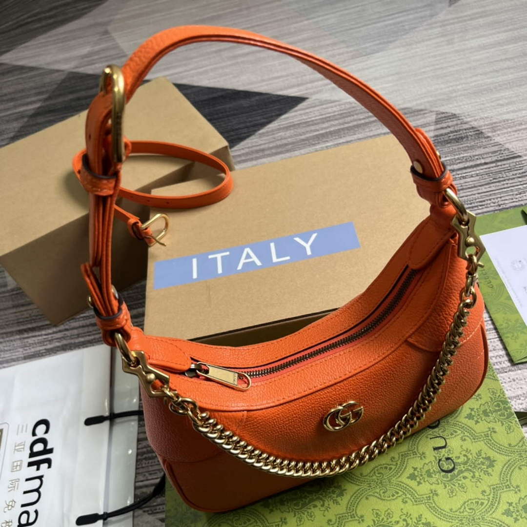 Gucci 731817 Aphrodite Small Shoulder Bag Orange - Default Title - View 5