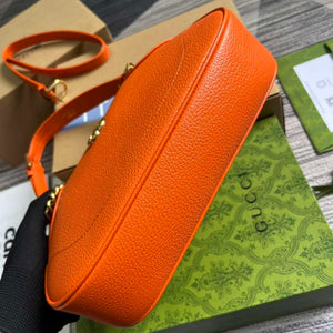 Gucci 731817 Aphrodite Small Shoulder Bag Orange - Default Title - View 8