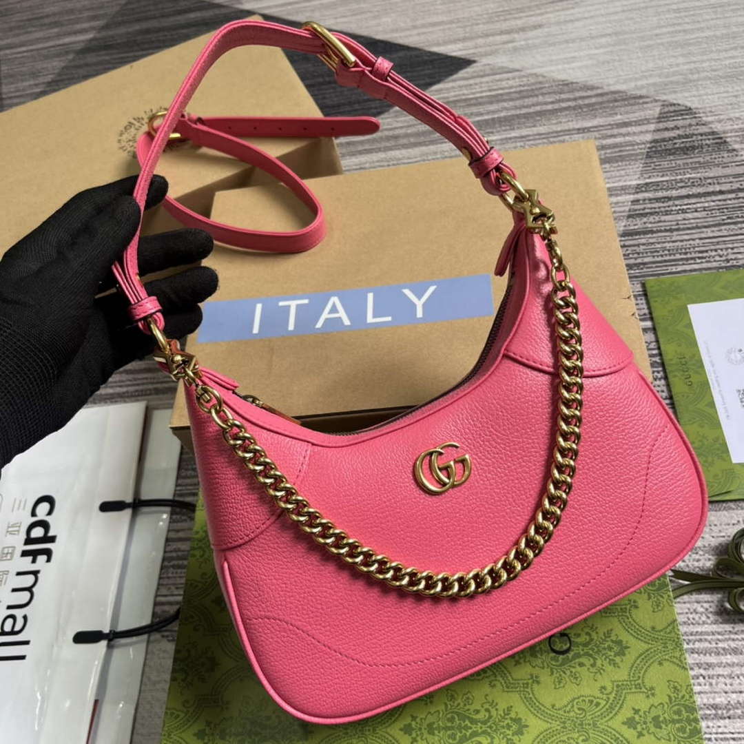 Gucci 731817 Aphrodite Small Shoulder Bag Pink - Default Title - View 4