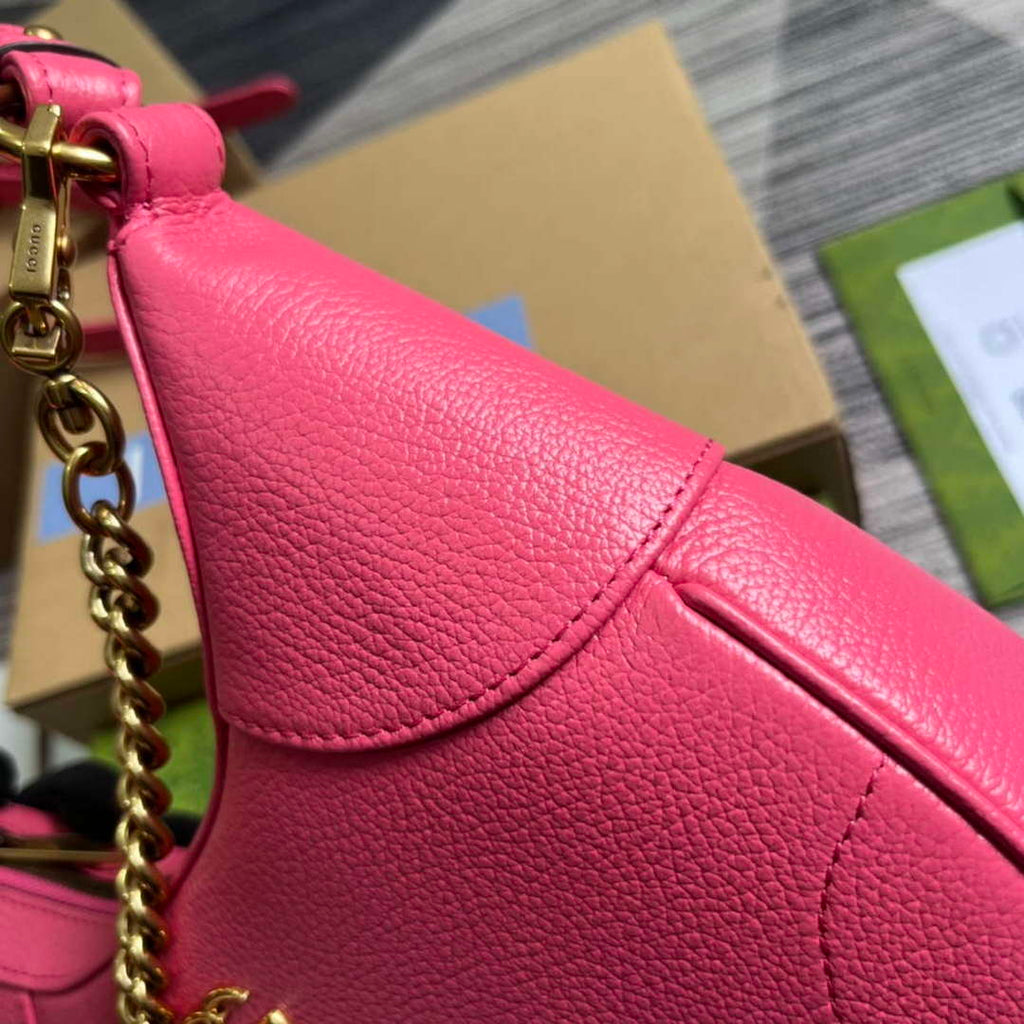 Gucci 731817 Aphrodite Small Shoulder Bag Pink