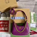 Gucci 731817 Aphrodite Small Shoulder Bag Purple - Default Title - View 1