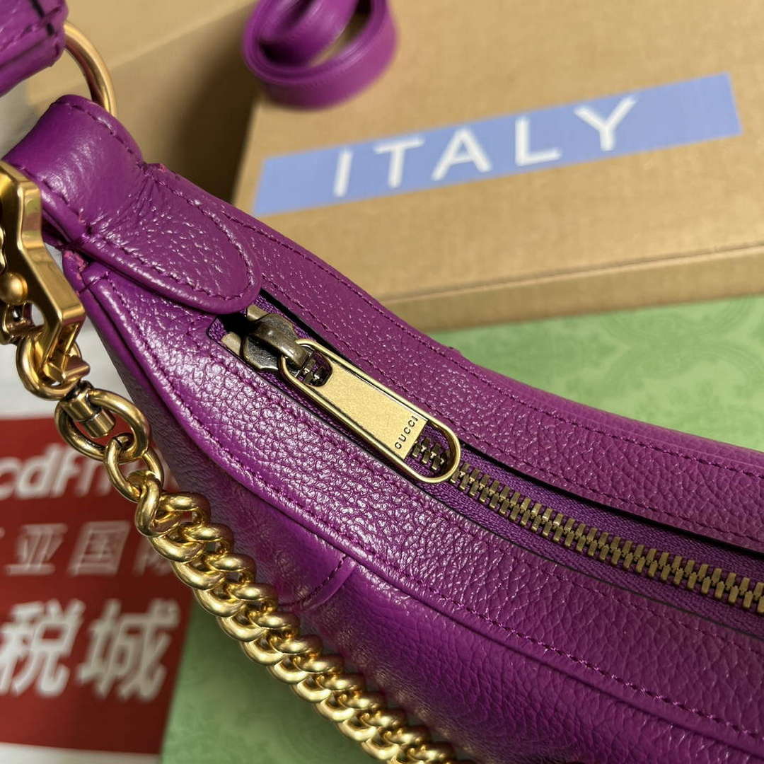 Gucci 731817 Aphrodite Small Shoulder Bag Purple - Default Title - View 9