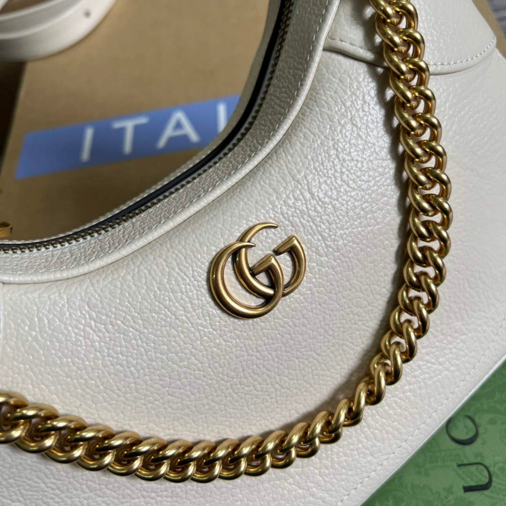 Gucci 731817 Aphrodite Small Shoulder Bag White
