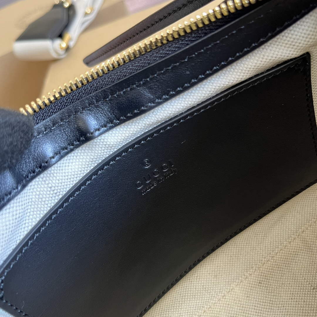 Gucci 735049 GG Matelass¨¦ Handbag Black