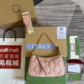 Gucci 735049 GG Matelass¨¦ Handbag Pink