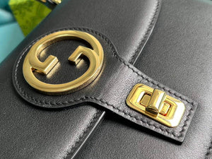 Gucci 735101 Gucci Blondie Top-handle Bag Black - Default Title - View 4