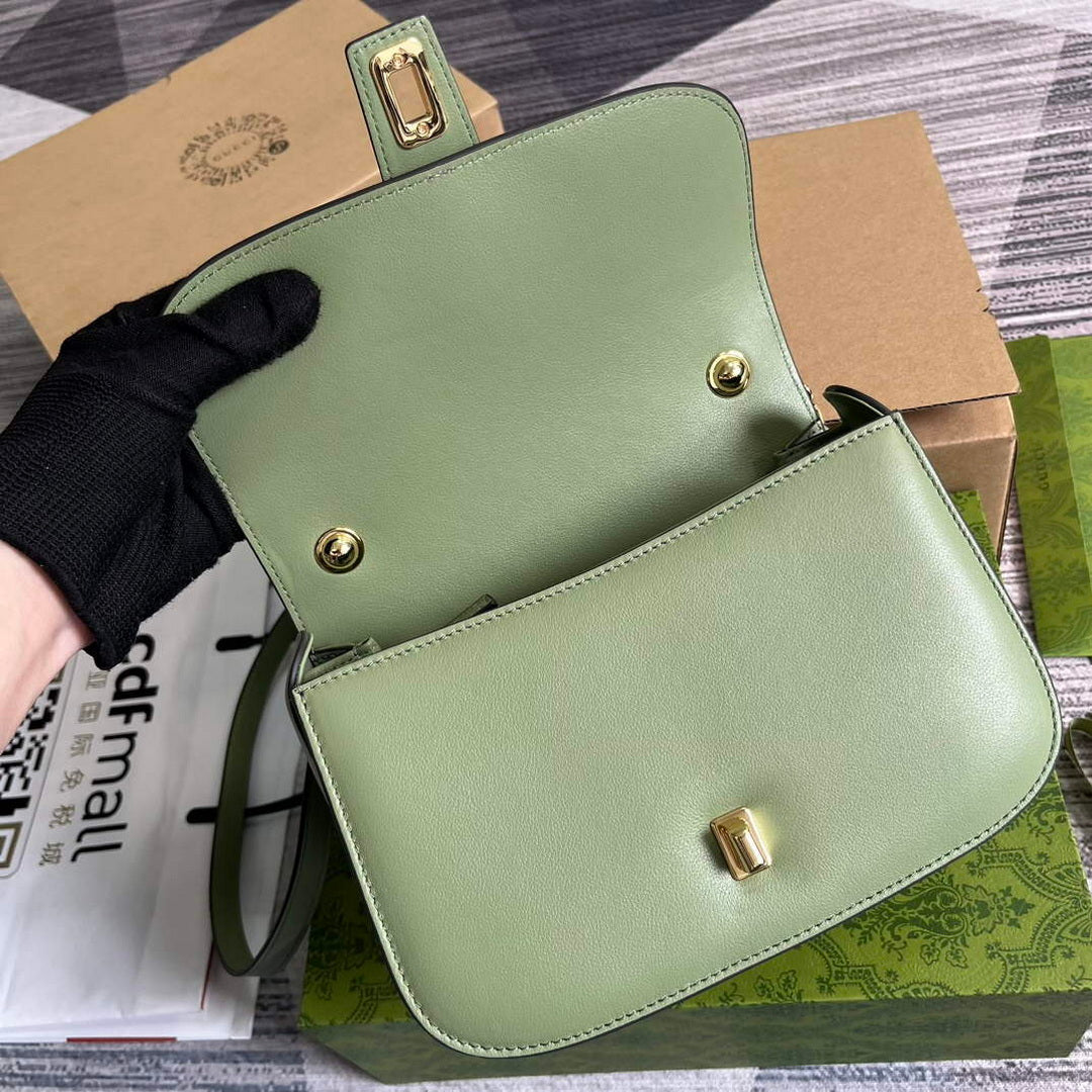 Gucci 735101 Gucci Blondie Top-handle Bag Light green - Default Title - View 7